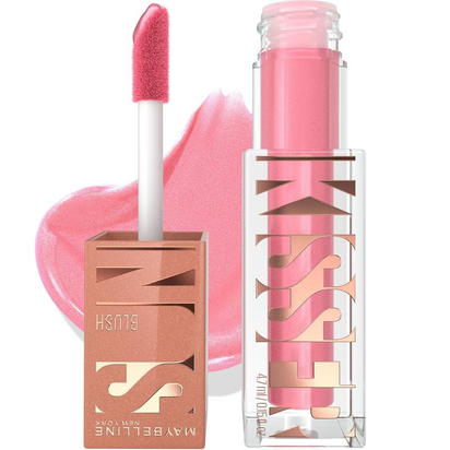 Achieve a Radiant Glow with Sunkisser Multi-Use Liquid Blush and Bronzer - Blendable, Longwear Makeup by Maybelline New York