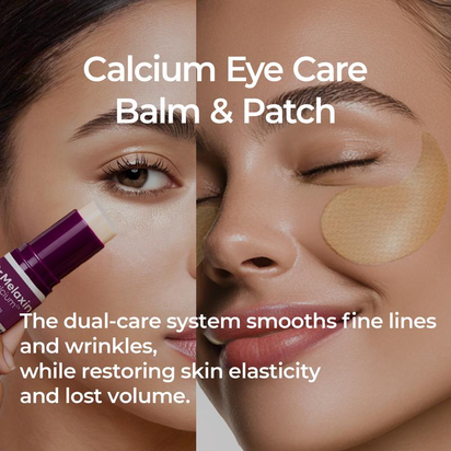 Revitalize Your Skin with Dr.Melaxin Calcium Volume Multi Balm & Eye Patch - 60 Pcs of Korean Beauty Innovation with Collagen for Youthful Elasticity